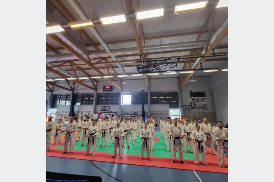 11 medali limanowskich karateków na Mistrzostwach Małopolski Karate Kyokushin - zdjęcie 17
