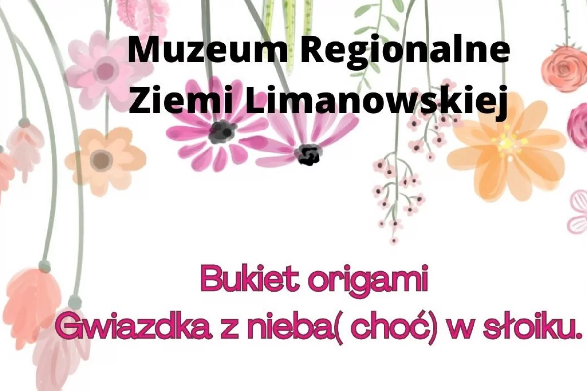 „Bukiet origami” – warsztaty w Muzeum w przededniu Dnia Matki