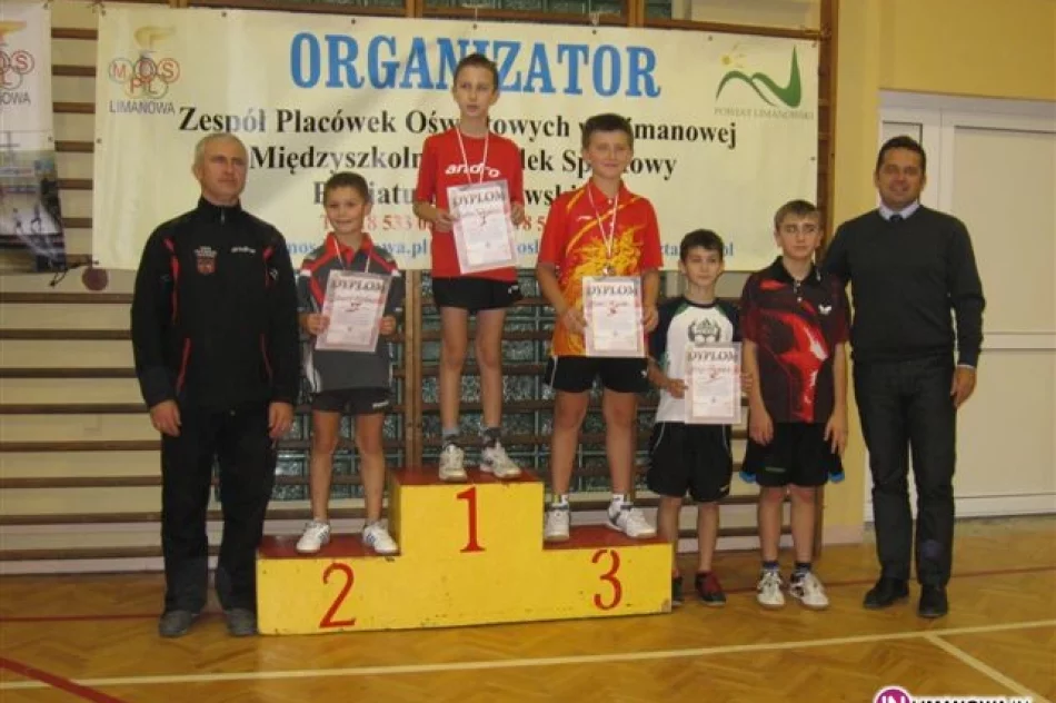 Sportowe sukcesy limanowskich uczniów - zdjęcie 4