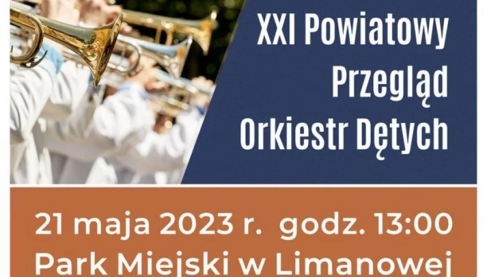 W Parku Miejskim odbędzie się XXI Powiatowy Przegląd Orkiestr Dętych - zdjęcie 1