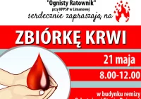 Zbiórka krwi w remizie OSP Limanowa - zdjęcie główne