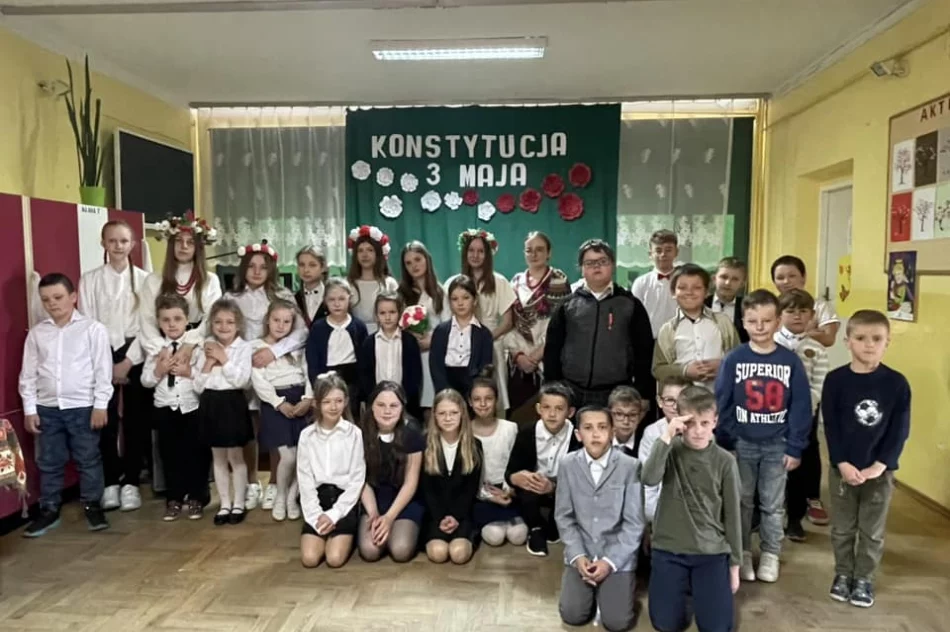 Lekcja patriotyzmu w Szkole Podstawowej w Kaninie - zdjęcie 12