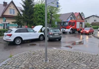 Zderzenie pojazdów na skrzyżowaniu, sprawczyni pouczona - zdjęcie główne