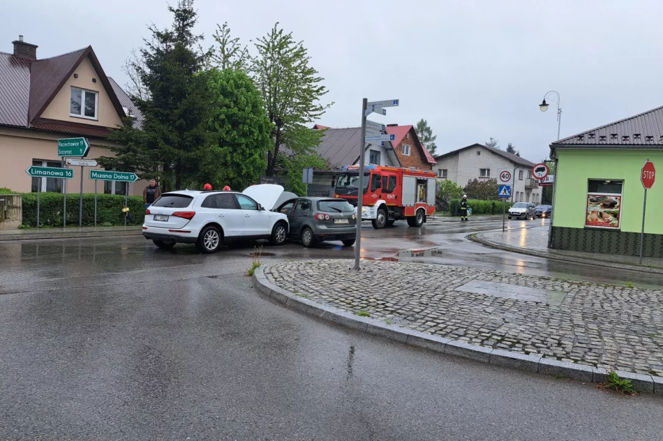 Zderzenie pojazdów na skrzyżowaniu, sprawczyni pouczona - zdjęcie 6