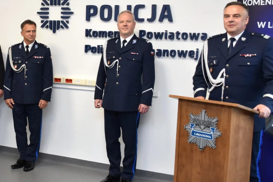 Nowe władze Komendy Powiatowej Policji w Limanowej - zdjęcie 3