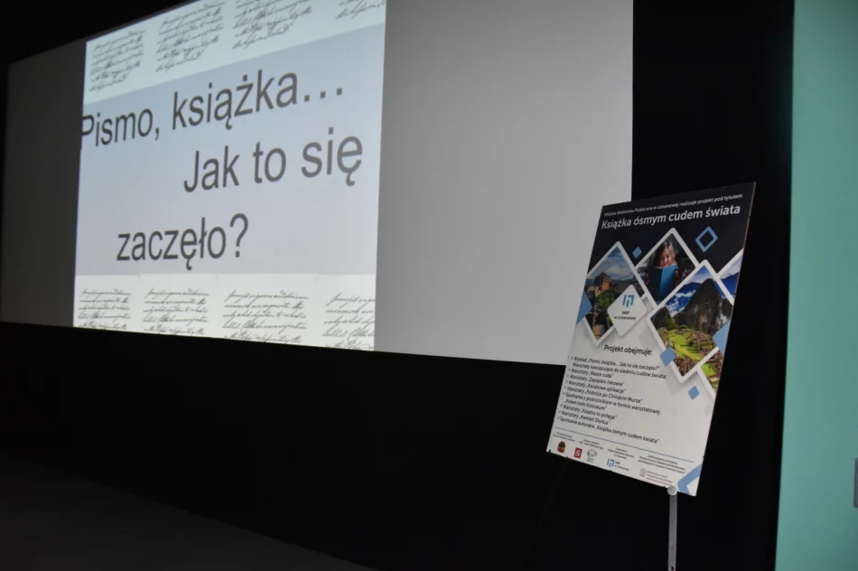 W Miejskiej Bibliotece Publicznej odbył się wykład inaugurujący projekt pt. „Pismo, książka…jak to się zaczęło?” - zdjęcie 5