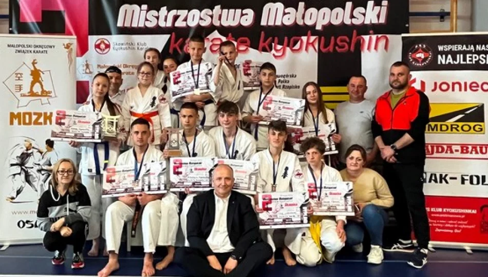 Solidny dorobek medalowy na Mistrzostwach Małopolski - zdjęcie 1