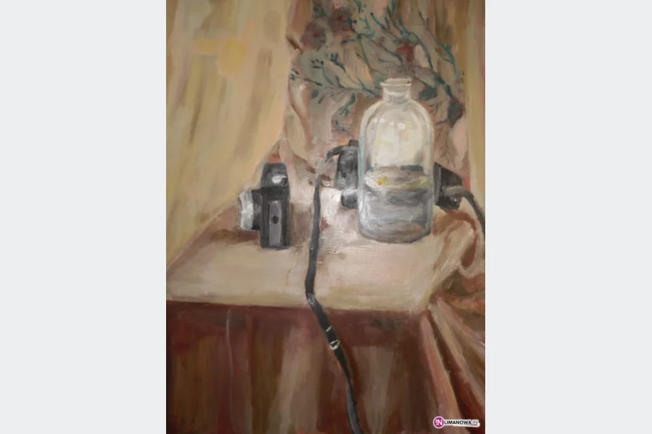 Wernisaż Damiana Wróbla w Bibliotece  w Pisarzowej - zdjęcie 4