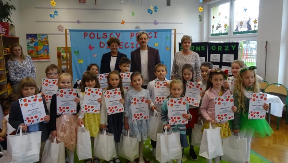 Przedszkolaki z ZSP nr 4 wzięły udział w konkursie „Polscy poeci dzieciom” - zdjęcie 1