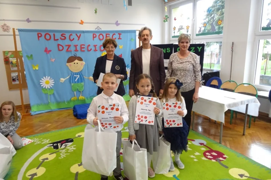 Przedszkolaki z ZSP nr 4 wzięły udział w konkursie „Polscy poeci dzieciom” - zdjęcie 14