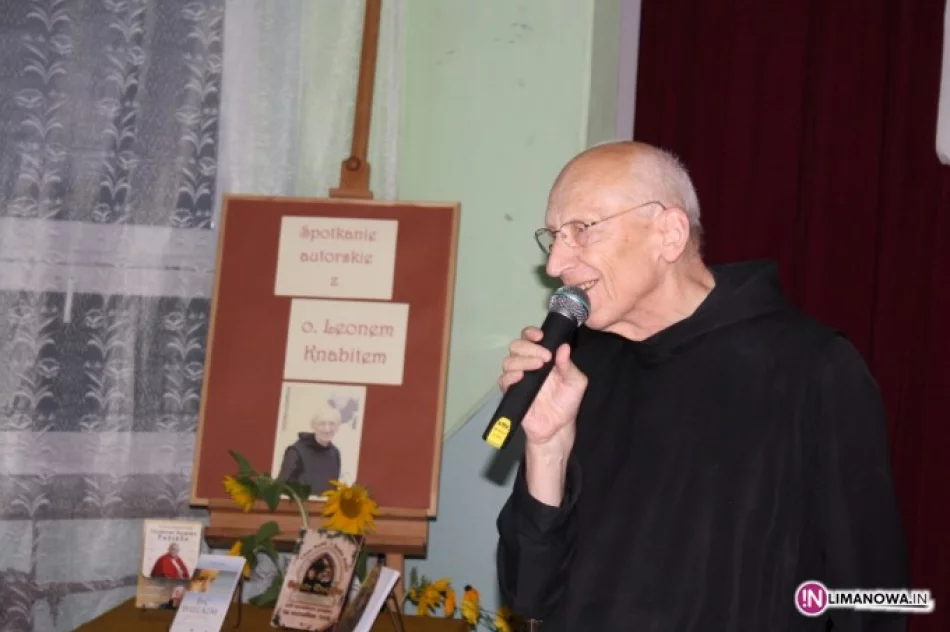 Benedyktyńska recepta na życie O. Leona Knabita – spotkanie autorskie w Bibliotece w Starej Wsi - zdjęcie 3