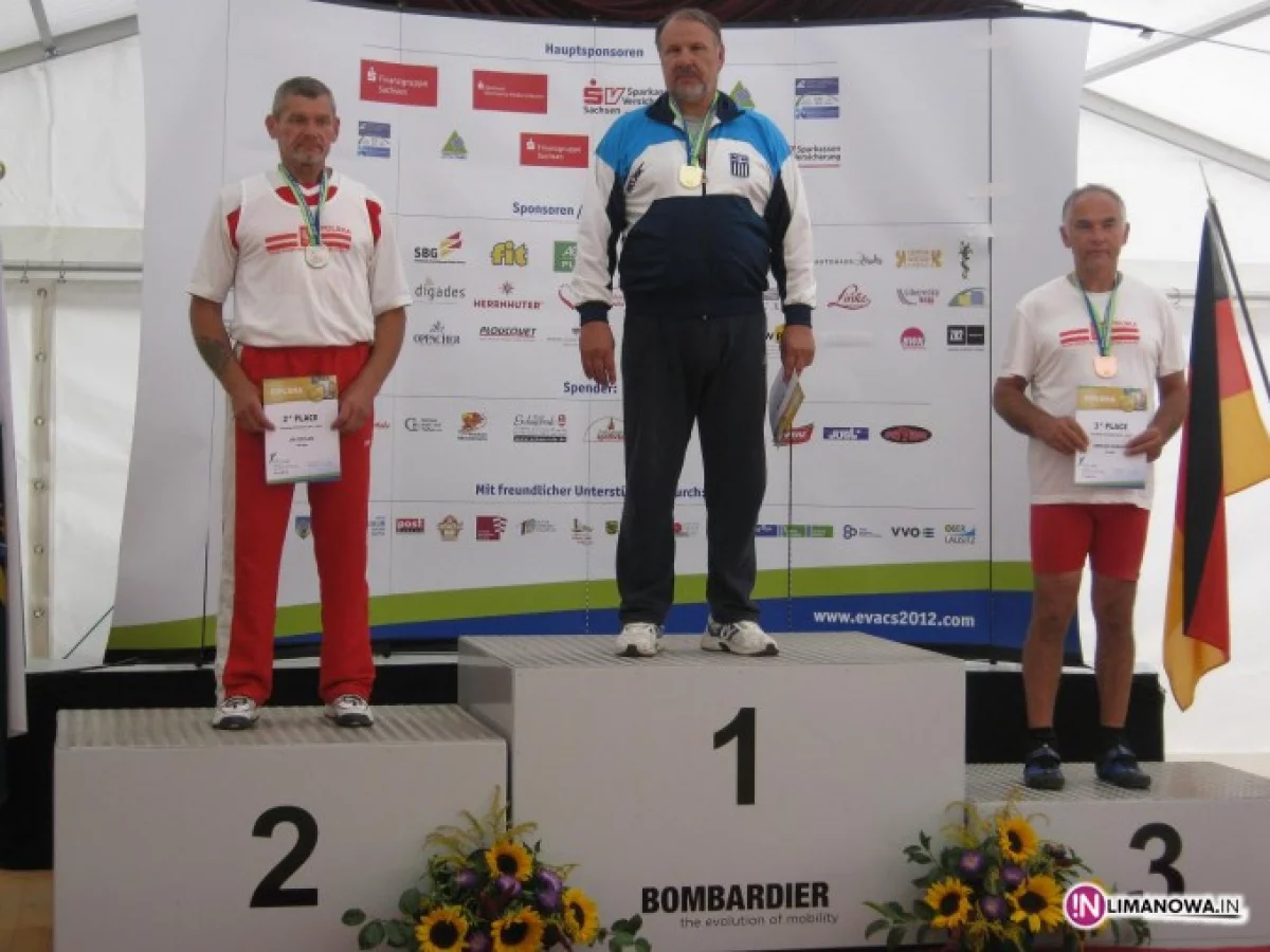 Srebrny medal Czesława Lisa na Mistrzostwach Europy w Zittau
