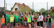 Promesę na budowę zadaszenia boiska przy Szkole Podstawowej Nr 2 w kwocie 1 869 900,00 zł odebrał Burmistrz Miasta Limanowa - zdjęcie 3