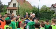 Promesę na budowę zadaszenia boiska przy Szkole Podstawowej Nr 2 w kwocie 1 869 900,00 zł odebrał Burmistrz Miasta Limanowa - zdjęcie 4