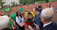 Promesę na budowę zadaszenia boiska przy Szkole Podstawowej Nr 2 w kwocie 1 869 900,00 zł odebrał Burmistrz Miasta Limanowa - zdjęcie 5