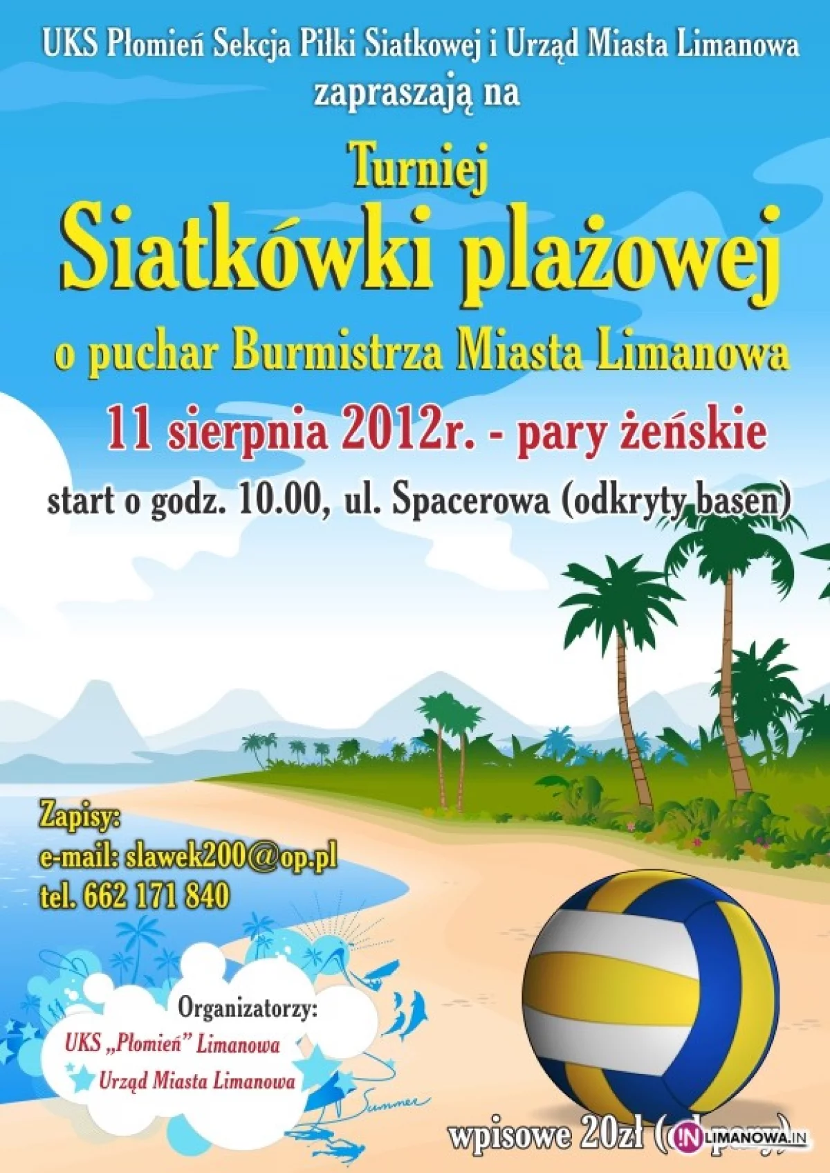 Turniej Siatkówki Plażowej - pary żeńskie