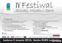IV Festiwal Śliwki Miodu i Sera w Laskowej - zdjęcie główne