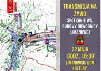 Transmisja na żywo ze spotkania ws. budowy obwodnicy Limanowej - zdjęcie główne