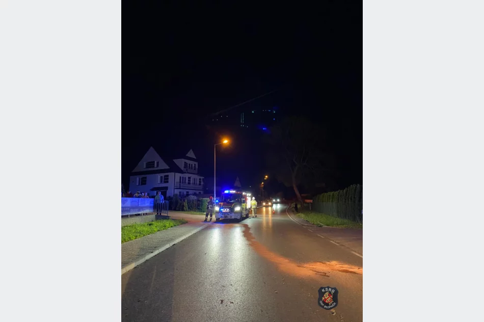 Nastoletni motocyklista w szpitalu po zderzeniu z autem - zdjęcie 2