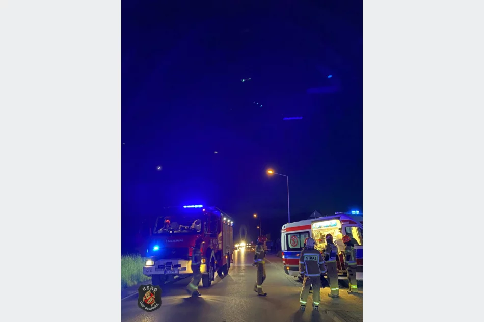 Nastoletni motocyklista w szpitalu po zderzeniu z autem - zdjęcie 3