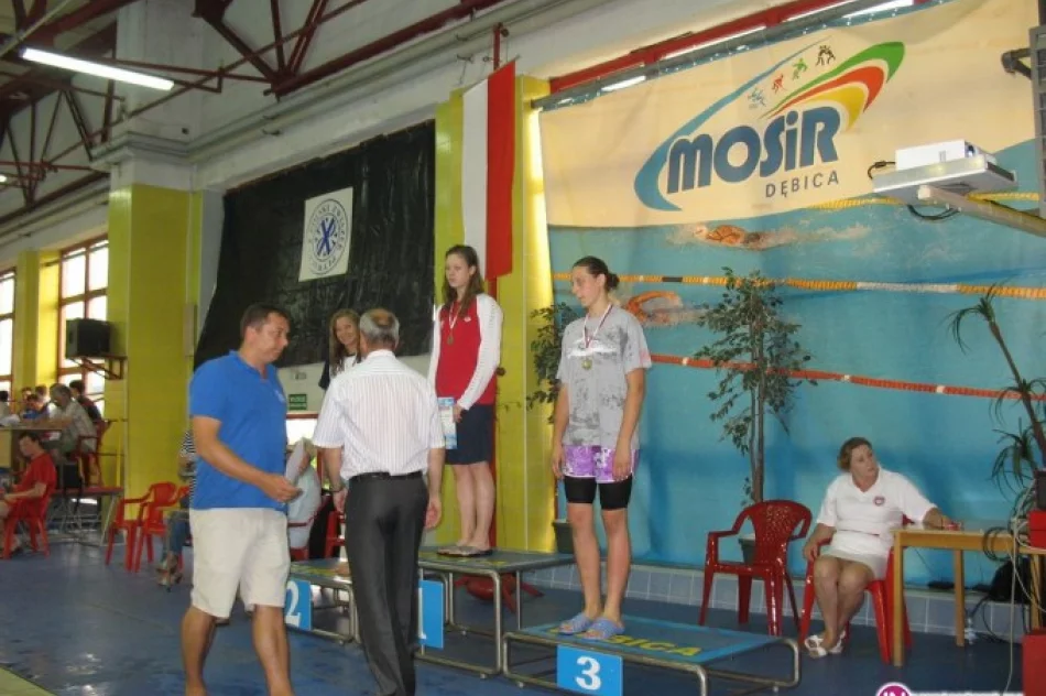 Wioletta Orczykowska na Mistrzostwach Polski Juniorów w Pływaniu - zdjęcie 2