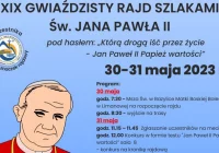 Trwa przyjmowanie zgłoszeń do udziału w XIX Rajdzie Gwiaździstym Szlakami Jana Pawła II - zdjęcie główne