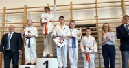 Tytuł „najlepszy zawodnik turnieju” i 13 medali wywalczyli w Jaśle najmłodsi karatecy ARS Klub Kyokushinkai - zdjęcie 3