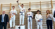 Tytuł „najlepszy zawodnik turnieju” i 13 medali wywalczyli w Jaśle najmłodsi karatecy ARS Klub Kyokushinkai - zdjęcie 4