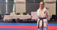 Zawodniczka ARS Limanowa – JONIEC Team brązową medalistką Akademickich Mistrzostw Polski w Karate Kyokushin - zdjęcie 5