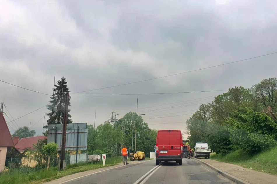 Ruch wahadłowy na drodze wojewódzkiej - zdjęcie 3