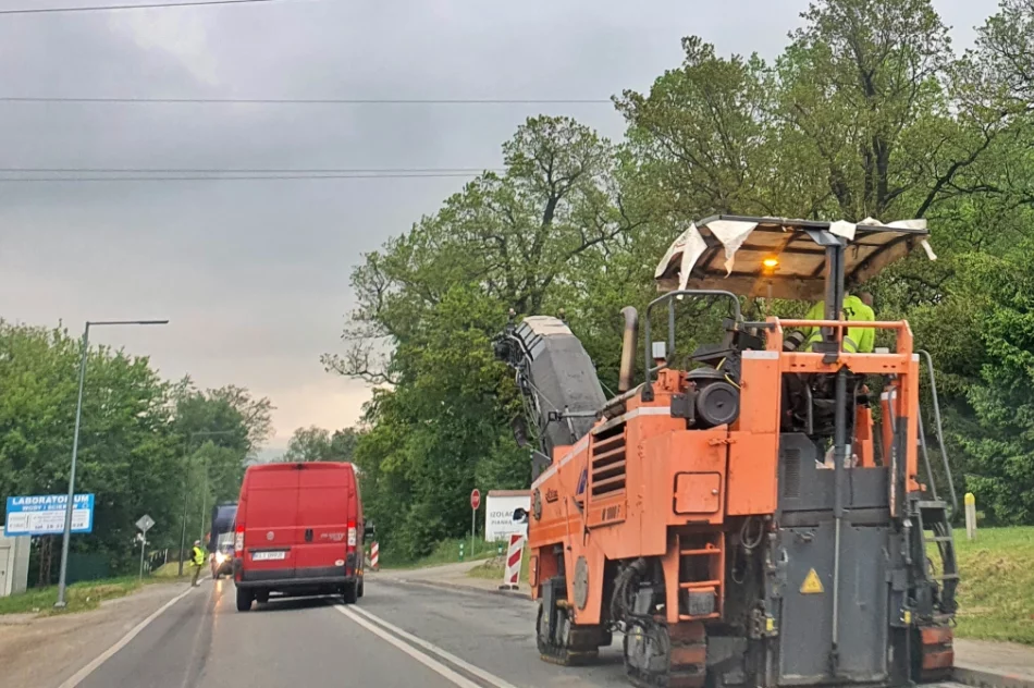 Ruch wahadłowy na drodze wojewódzkiej - zdjęcie 4