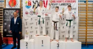 8 medali dla zawodników Limanowskiego Klubu Kyokushin Karate podczas Turnieju w Józefowie - zdjęcie 3