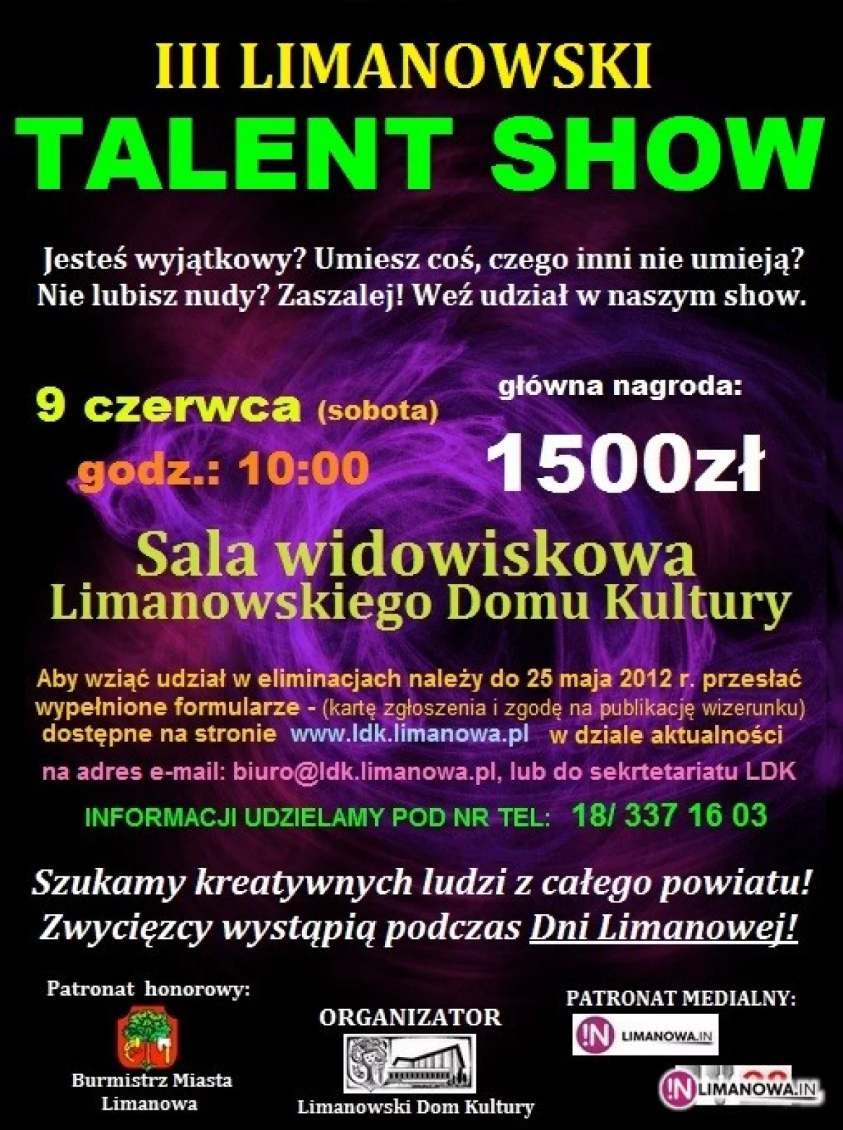III Limanowski Talent Show