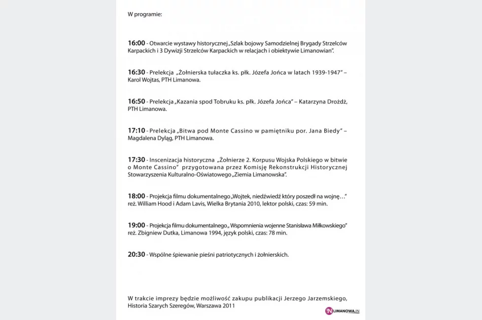 I Noc Muzeum w Limanowej - zdjęcie 3