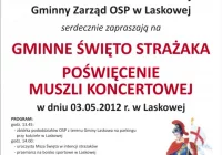 GMINNE ŚWIĘTO STRAŻAKA, POŚWIĘCENIE MUSZLI KONCERTOWEJ - zdjęcie główne
