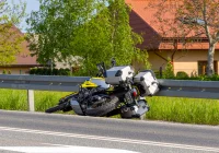 Śmiertelny wypadek motocyklisty - zdjęcie główne