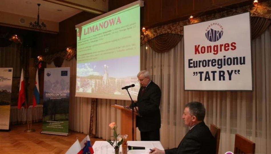 Kongres Związku Euroregion 'Tatry' w Limanowej - zdjęcie 1