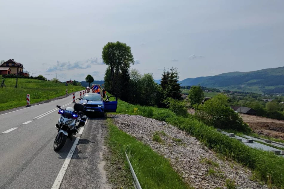 Osuwisko na drodze krajowej! Jeden pas zamknięty - zdjęcie 6
