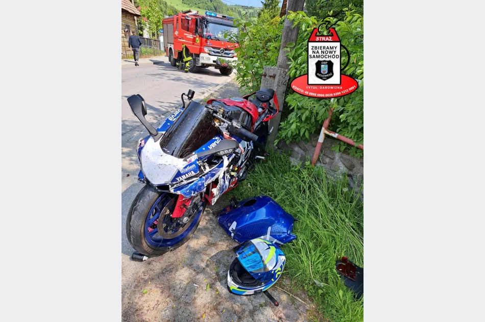 Kierowca BMW wymusił pierwszeństwo na motocykliście - zdjęcie 2