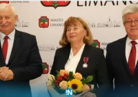 Srebrny Krzyż Zasługi dla przewodniczącej - zdjęcie główne