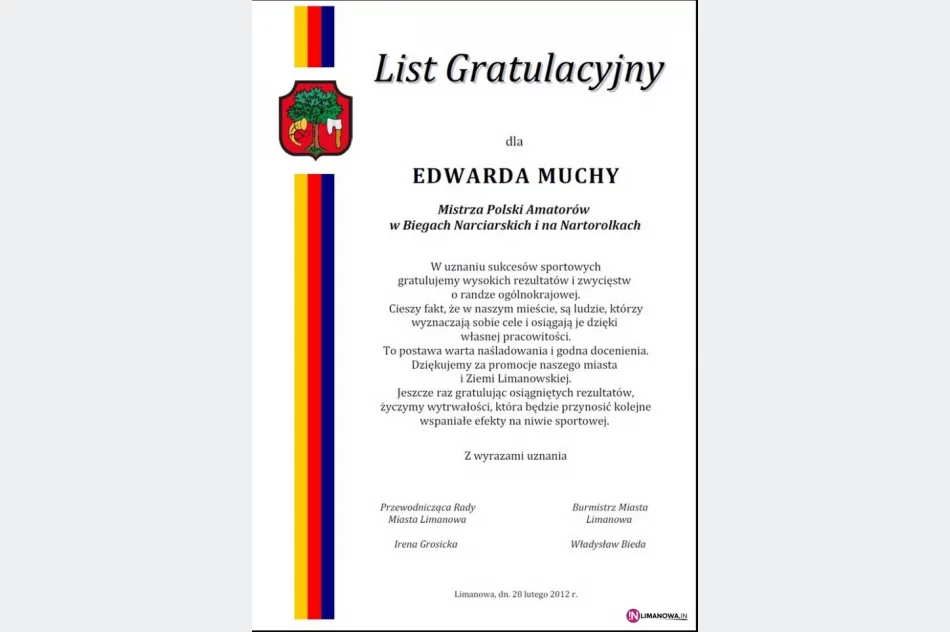 Wyróżnienie dla Edwarda Muchy - zdjęcie 4