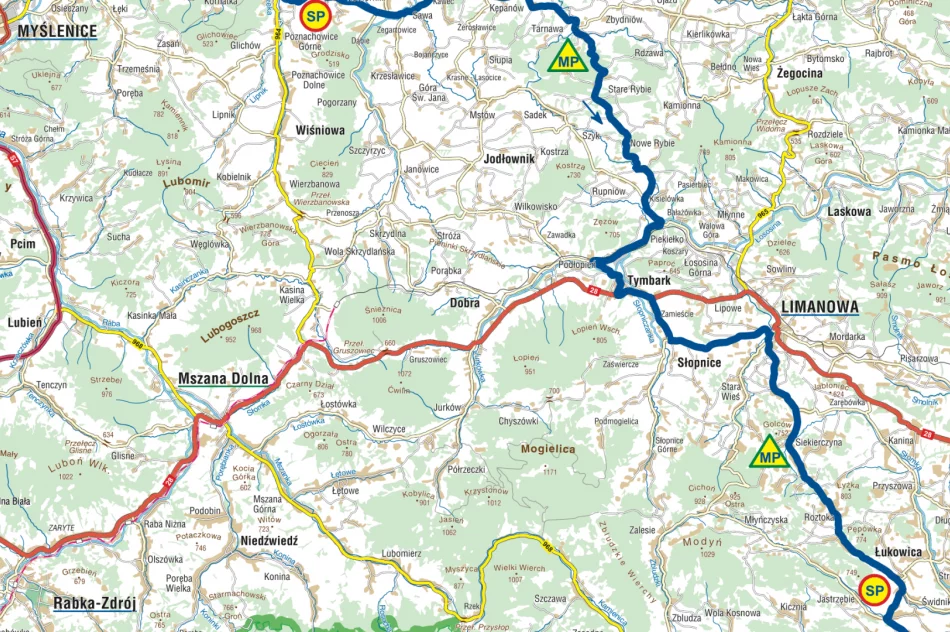 Kolarskie zmagania na Limanowszczyźnie - zdjęcie 3