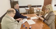 Podpisanie umowy na wykonanie kanalizacji w miejscowościach Kłodne i Męcina - zdjęcie 4