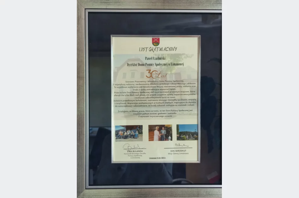Jubileusz 30-lecia Domu Pomocy Społecznej w Limanowej - zdjęcie 2