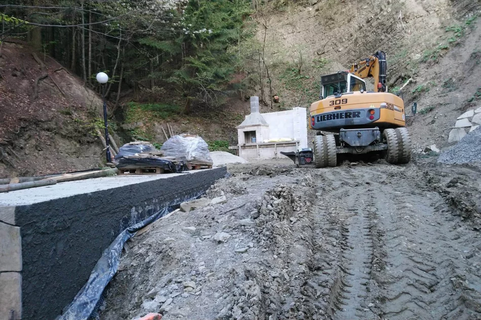 Trwa modernizacja infrastruktury turystycznej przy ul. Kasprowicza w Limanowej - zdjęcie 2