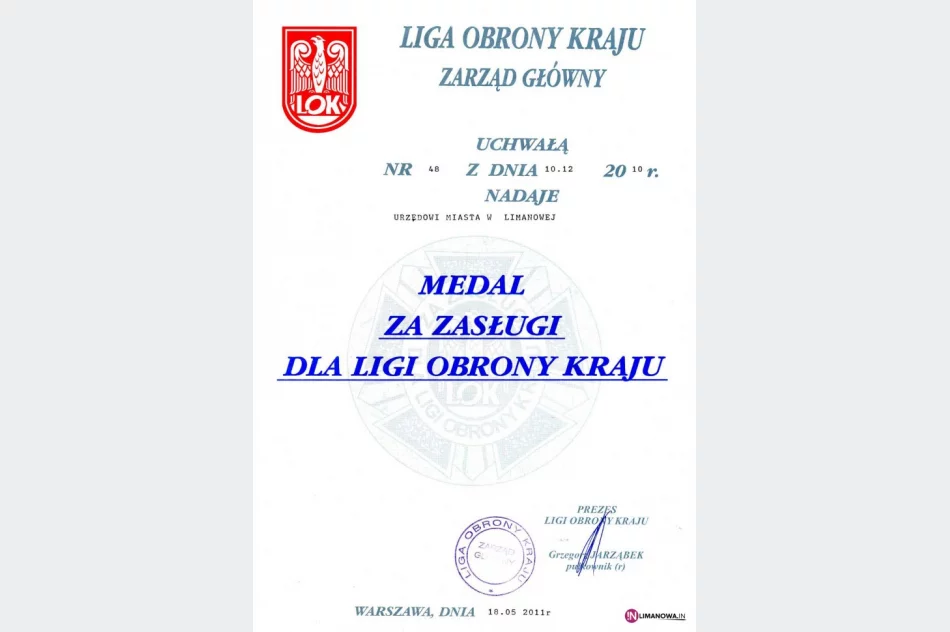 Medal za zasługi dla Ligi Obrony Kraju - zdjęcie 2
