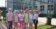 Piknik integracyjny z okazji Dnia Dziecka w Szkole Podstawowej w Męcinie - zdjęcie 5