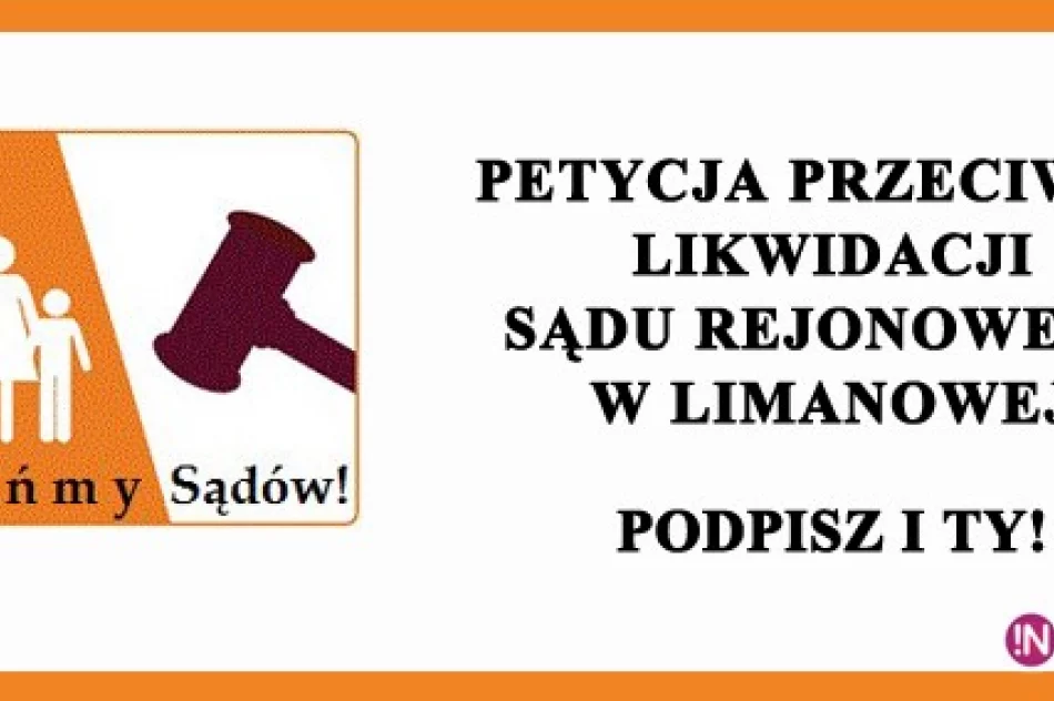 Ogólnopolski protest 'Brońmy Sądów!' w Limanowej - zdjęcie 3