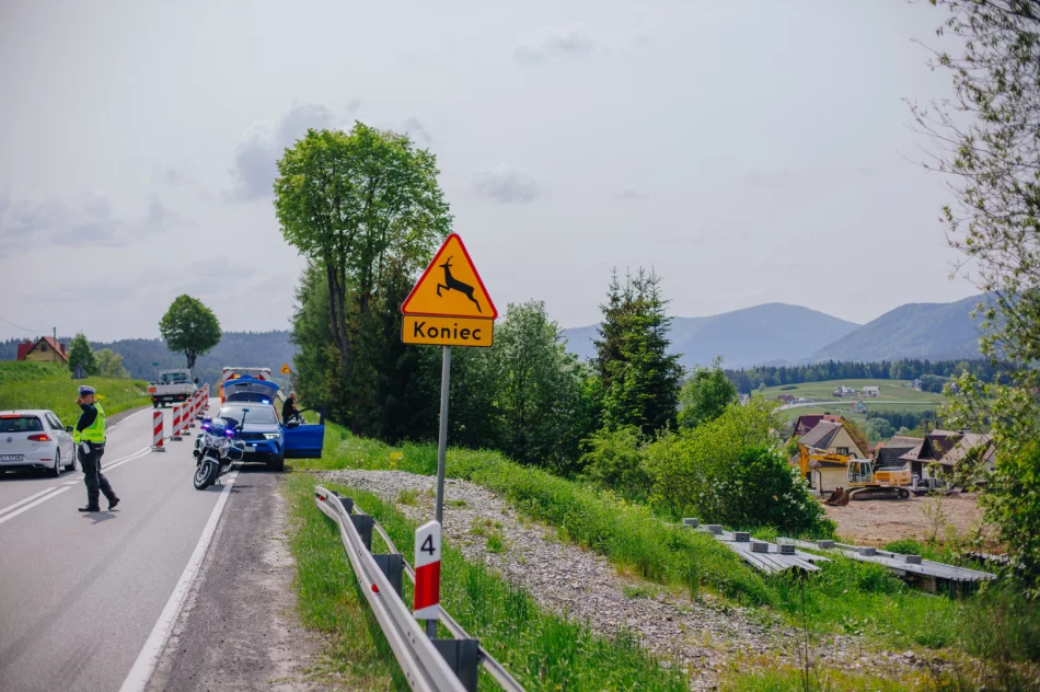 Osuwisko na DK 28 w Kasinie Wielkiej - zdjęcie 17