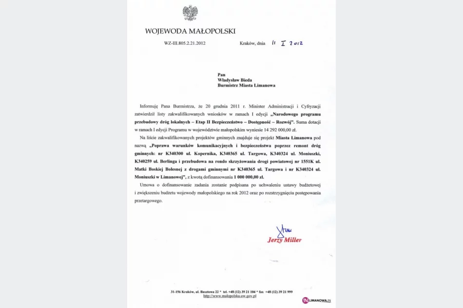 Limanowa dostała promesę - zdjęcie 2